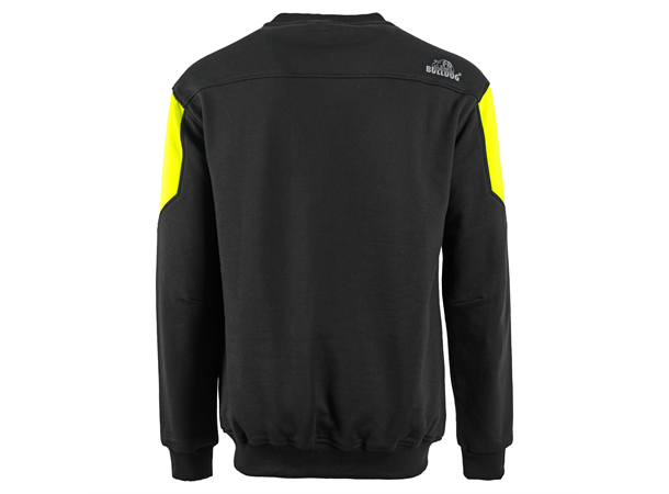 Bulldog BRAUT genser, svart/gul,