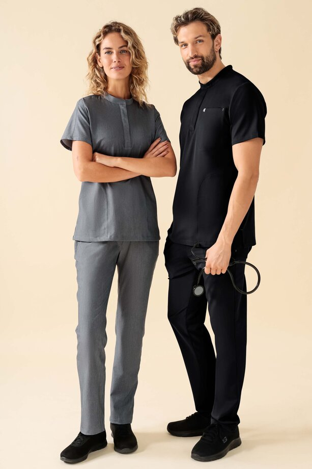 KAERE Dametunika med ståkrage   NYHET