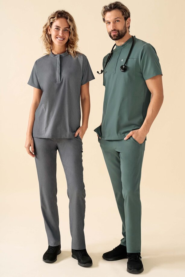 KAERE Kittel med ståkrage unisex  NYHET