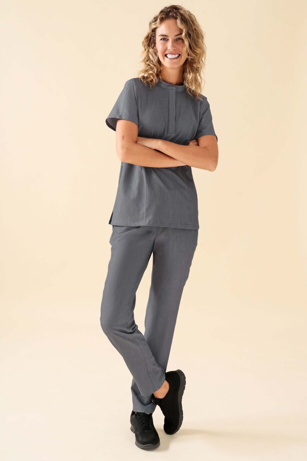 KAERE Dametunika med ståkrage   NYHET