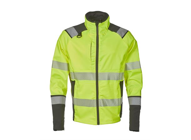 Bulldog stretchjakke, gul/svart