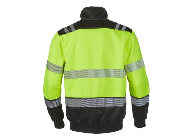 Bulldog fleecejakke, synlighet, Synlighet kl. 2