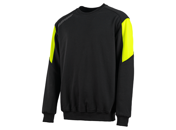 Bulldog BRAUT genser, svart/gul,